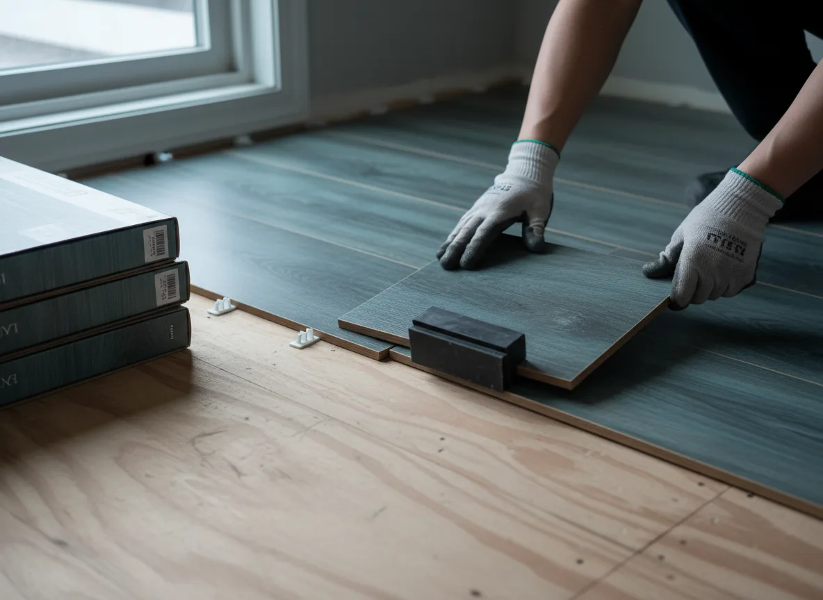 Luxury Vinyl Plank Installation company in Brant, MI